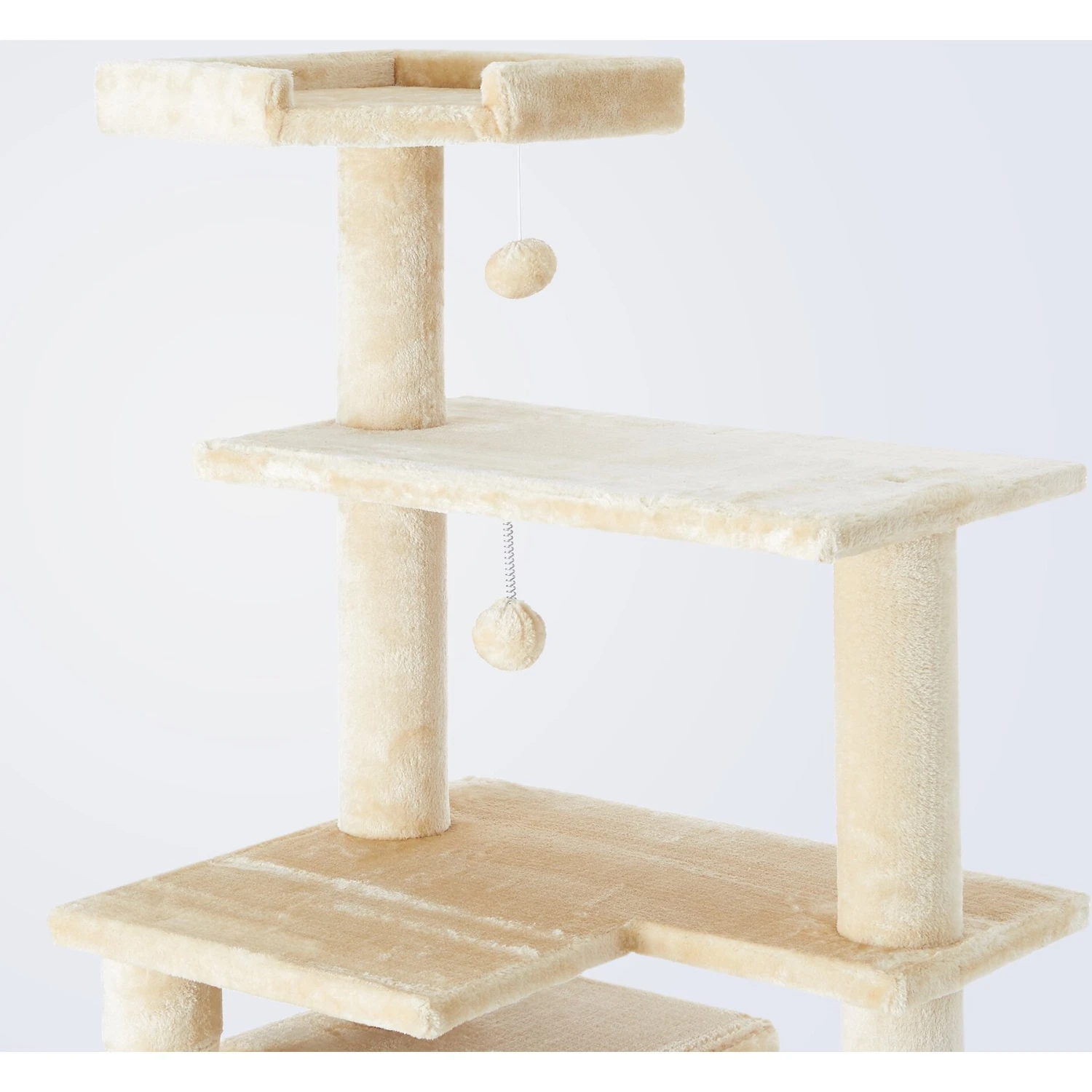 Frisco 78-in Faux Fur Cat Tree & Condo - Image 5