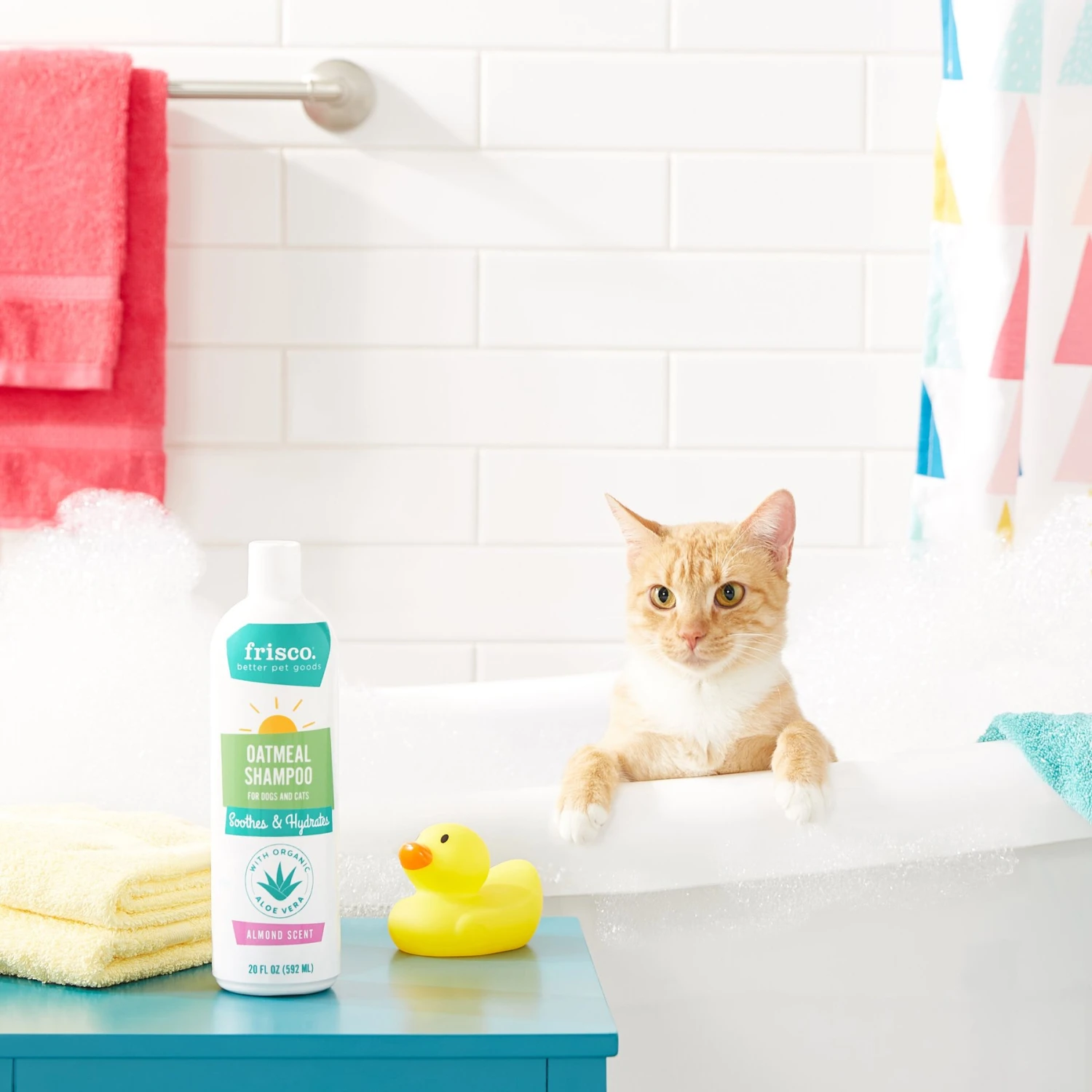 Frisco Oatmeal Dog & Cat Shampoo, Almond Scent - Image 4