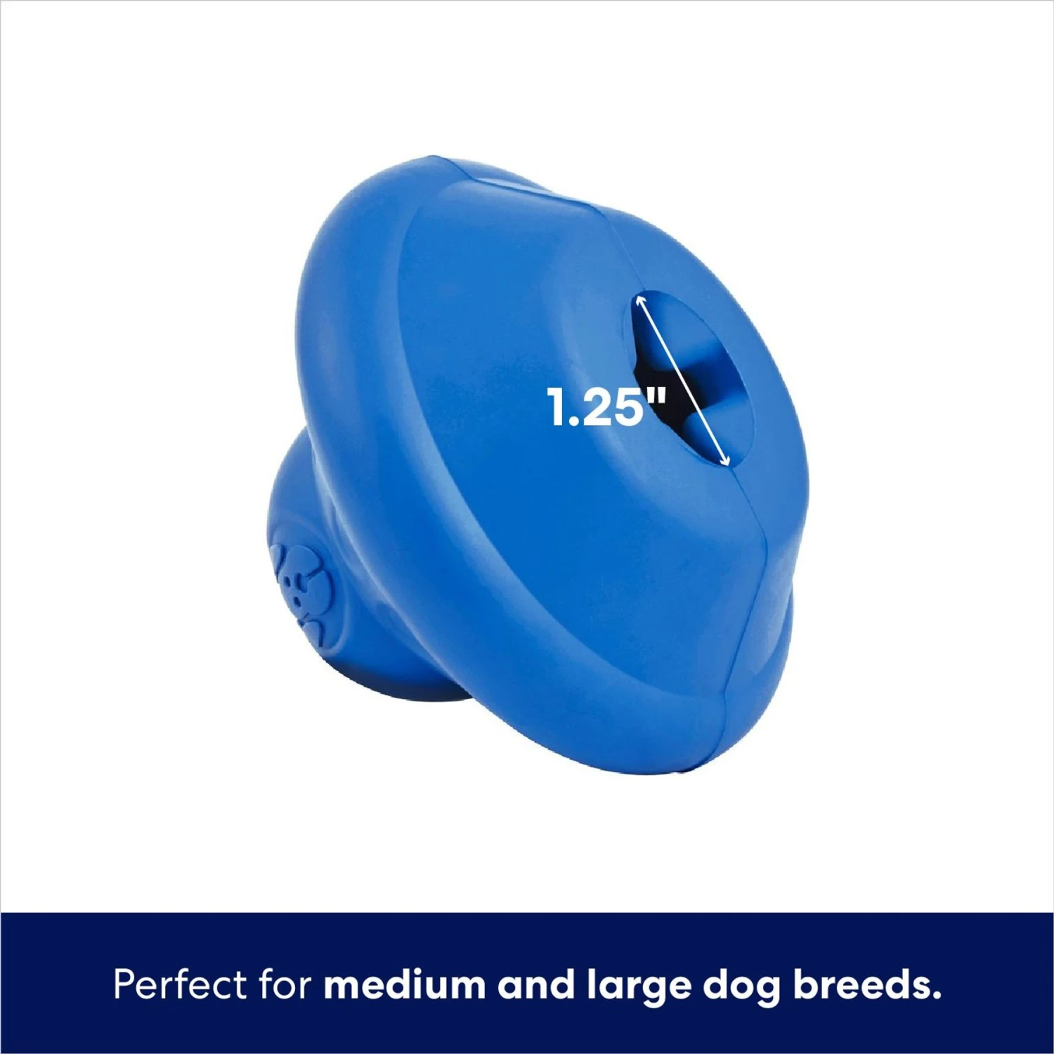 Frisco Flying Saucer Rubber Treat Dispenser Dog Toy - Image 3