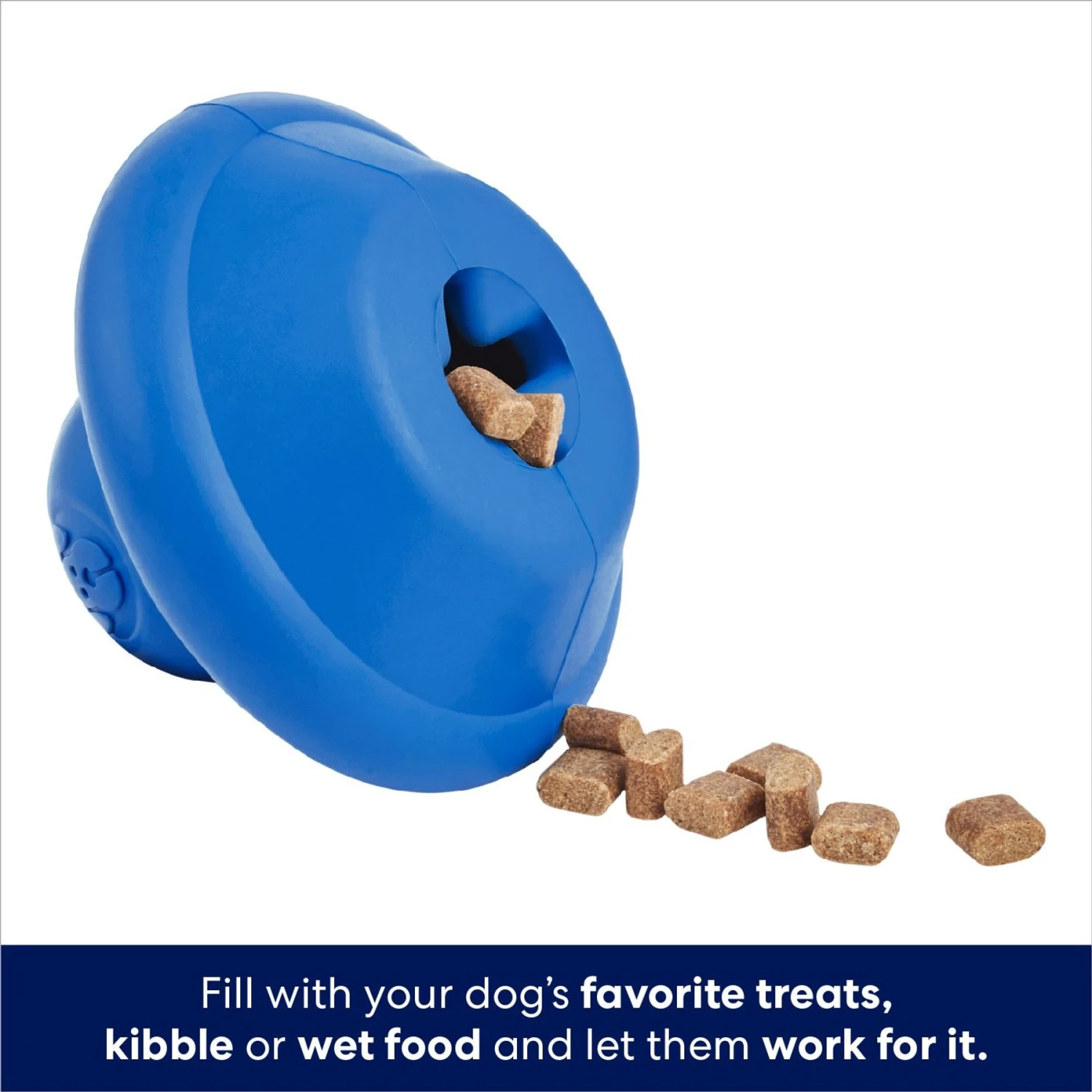 Frisco Flying Saucer Rubber Treat Dispenser Dog Toy - Image 4