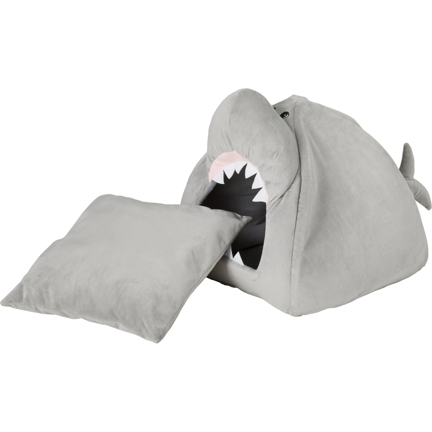 Frisco Novelty Shark Covered Cat & Dog Bed - Image 3
