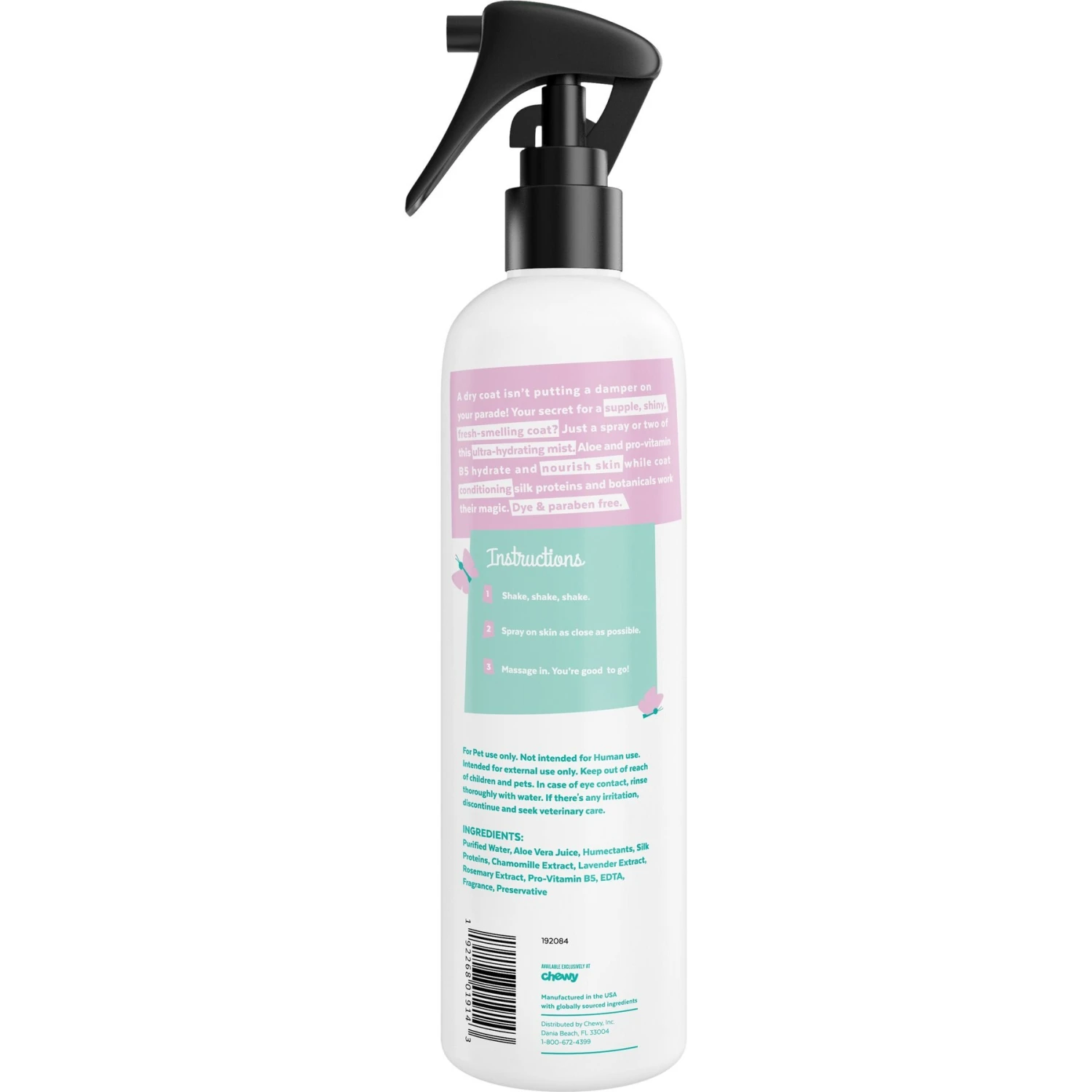 Frisco Aloe Hydrating Dog & Cat Spray, Sweet Nectar Scent - Image 2