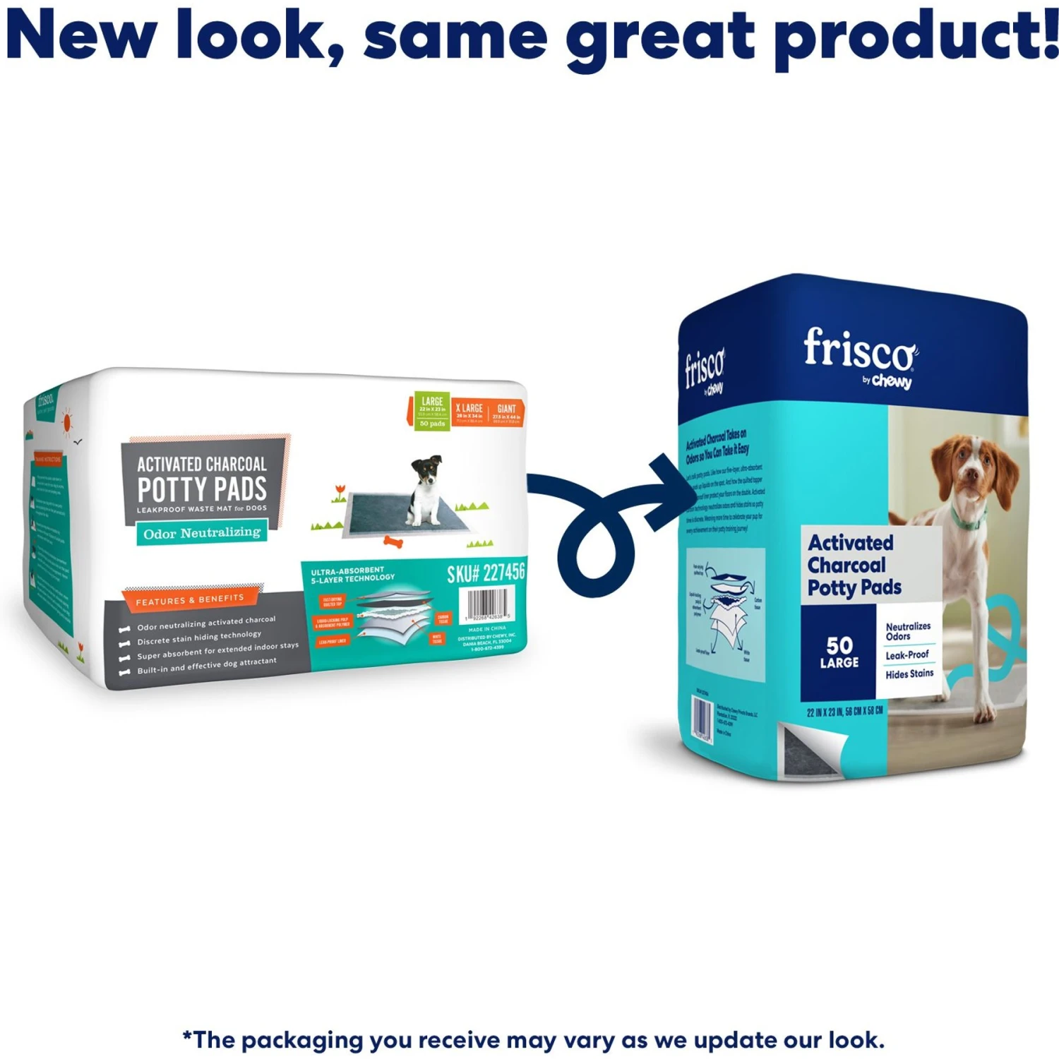 Frisco Charcoal Dog Training & Potty Pads - Image 2