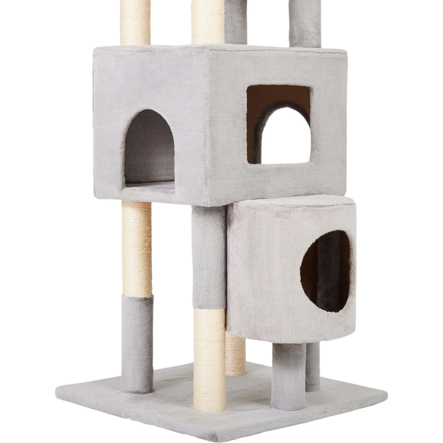 Frisco 71-in Faux Fur Cat Tree & Condo - Image 5