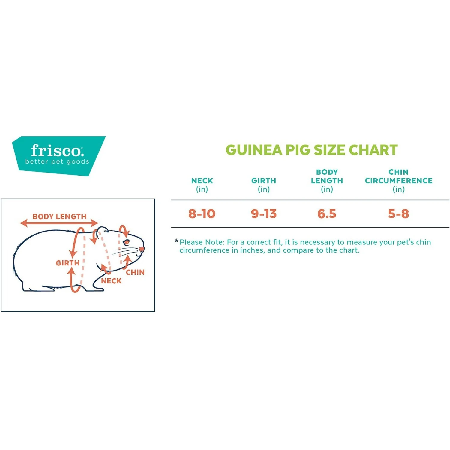 Frisco Prisoner Guinea Pig Costume, One Size - Image 2