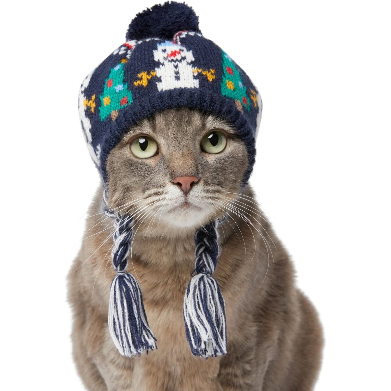 Frisco Jolly Snowman Dog & Cat Knitted Hat - Image 4