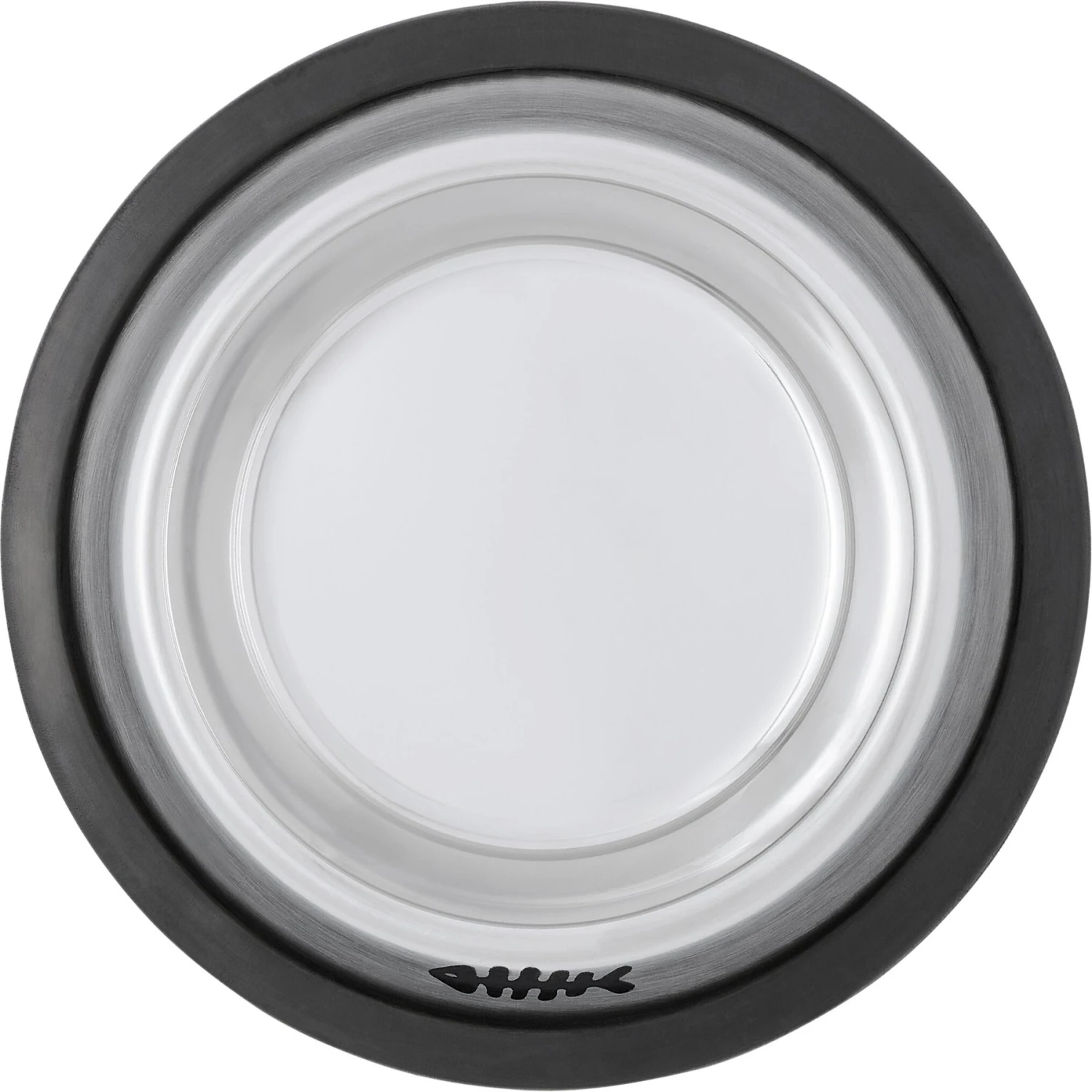 Frisco Fish Print Non-Skid Stainless Steel Dish Cat Bowl - Image 4