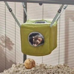 Frisco Forest Plush Small Pet Hanging Cube