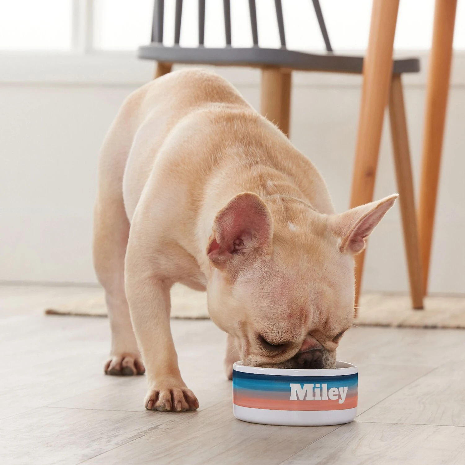 Frisco Personalized Watercolor Small Dog & Cat Bowl - Image 4