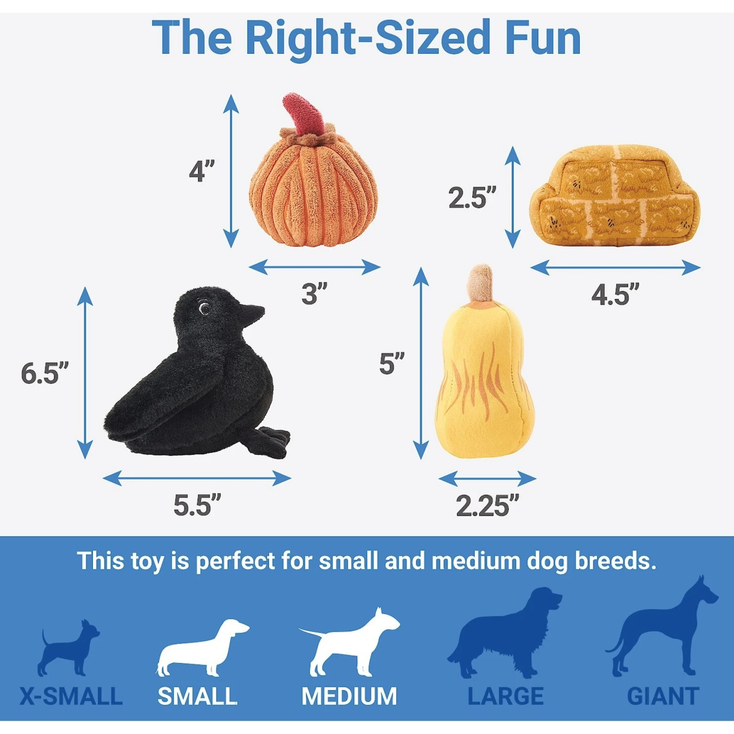 Frisco Fall Farmhouse Hide & Seek Puzzle Plush Squeaky Dog Toy - Image 3