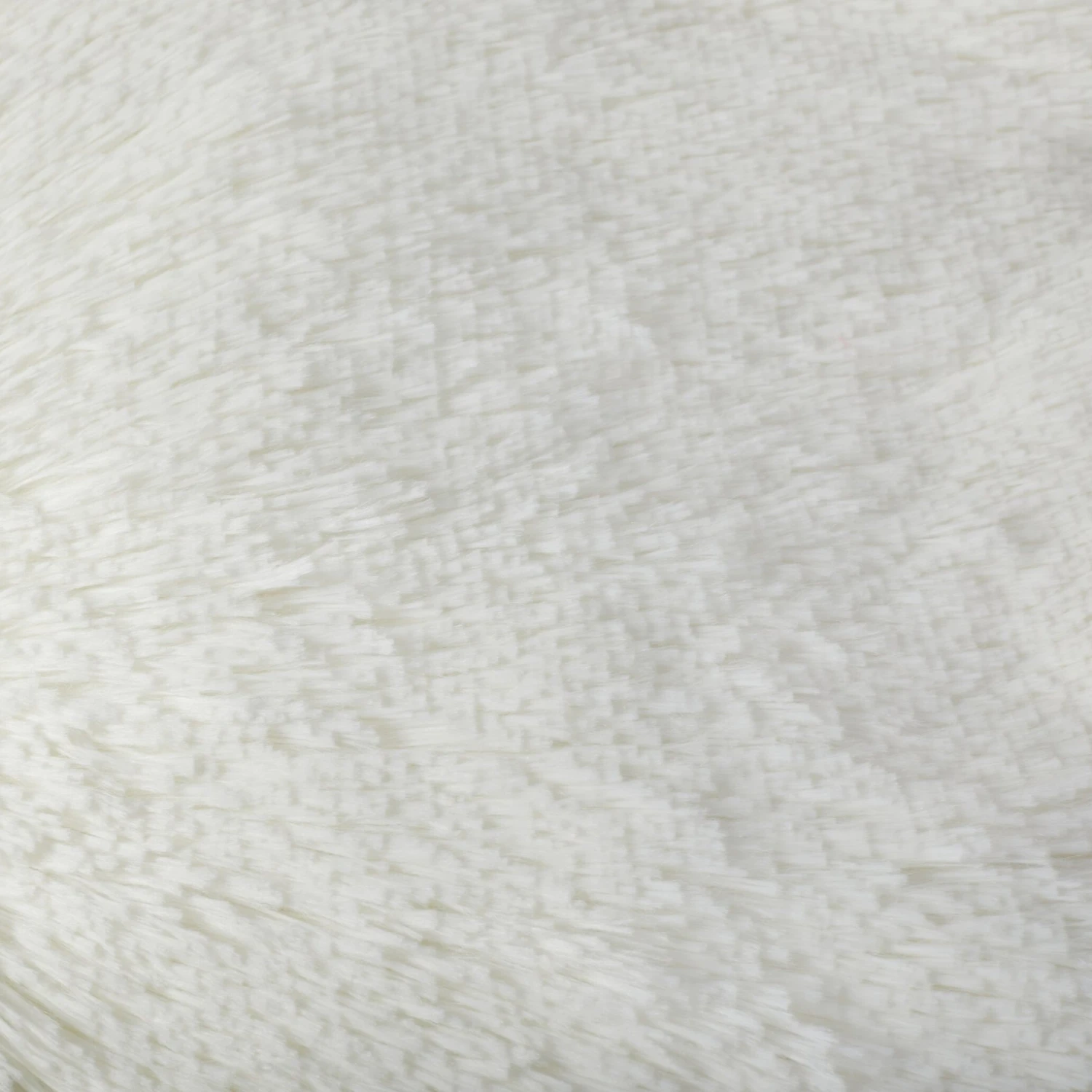 Frisco Elevated Rectangle Wicker Dog & Cat Bed With Eyelash Faux Fur Cushion - Image 4