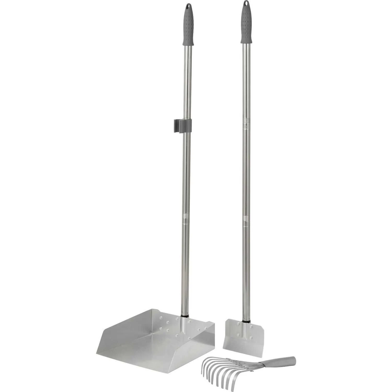 Frisco Rake & Spade Set With Dustpan & Frisco Handle Dog Poop Bag - Image 2
