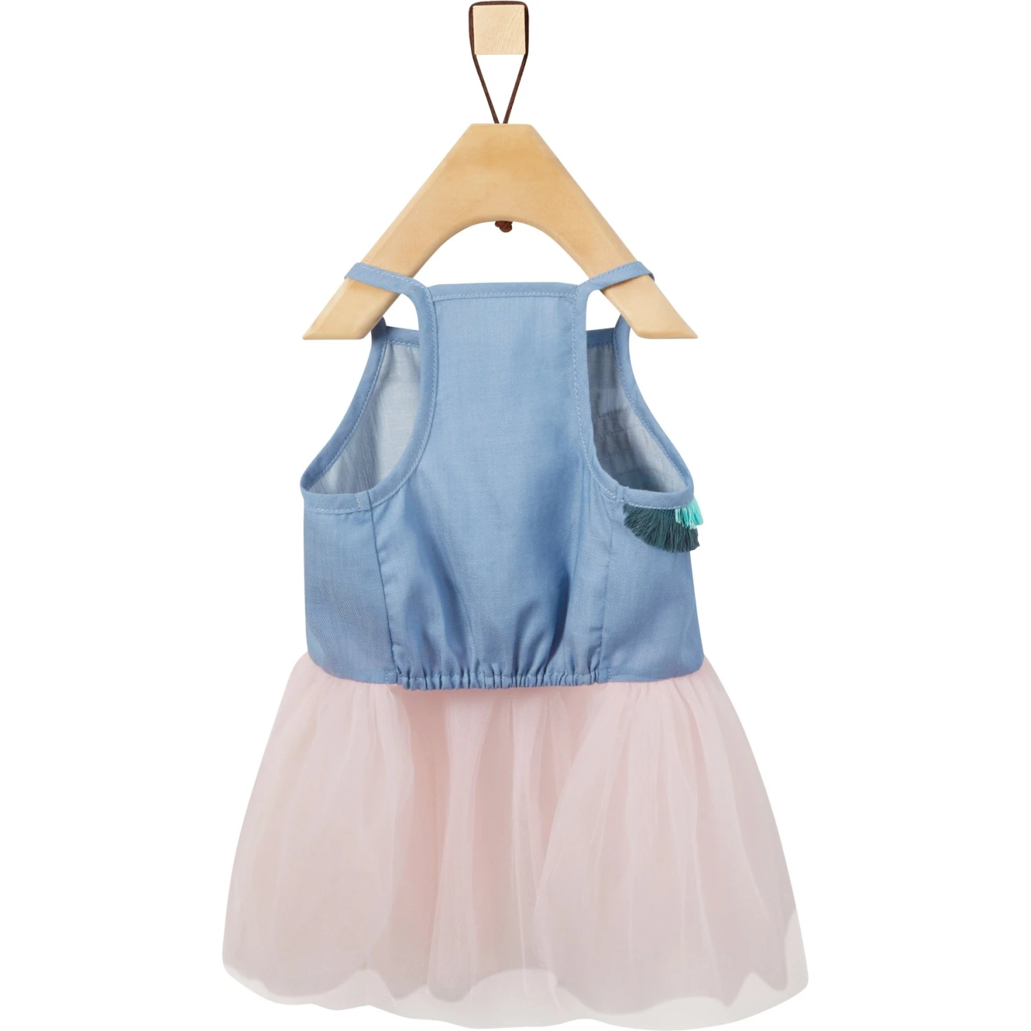 Frisco Rainbow Denim Dog & Cat Dress - Image 5