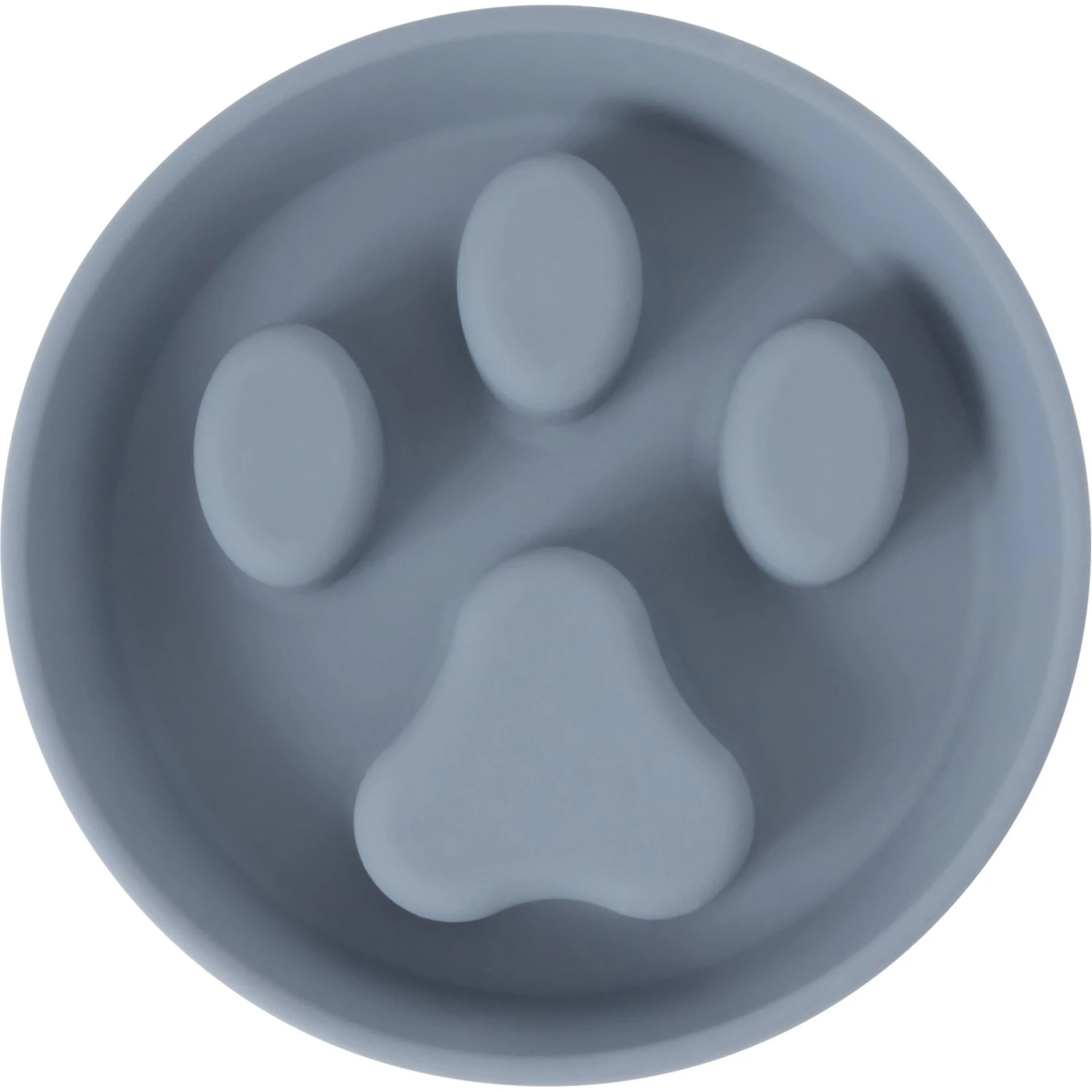 Frisco Silicone Stainless Paw Steel Slow Feeder Dog & Cat Bowl - Image 5