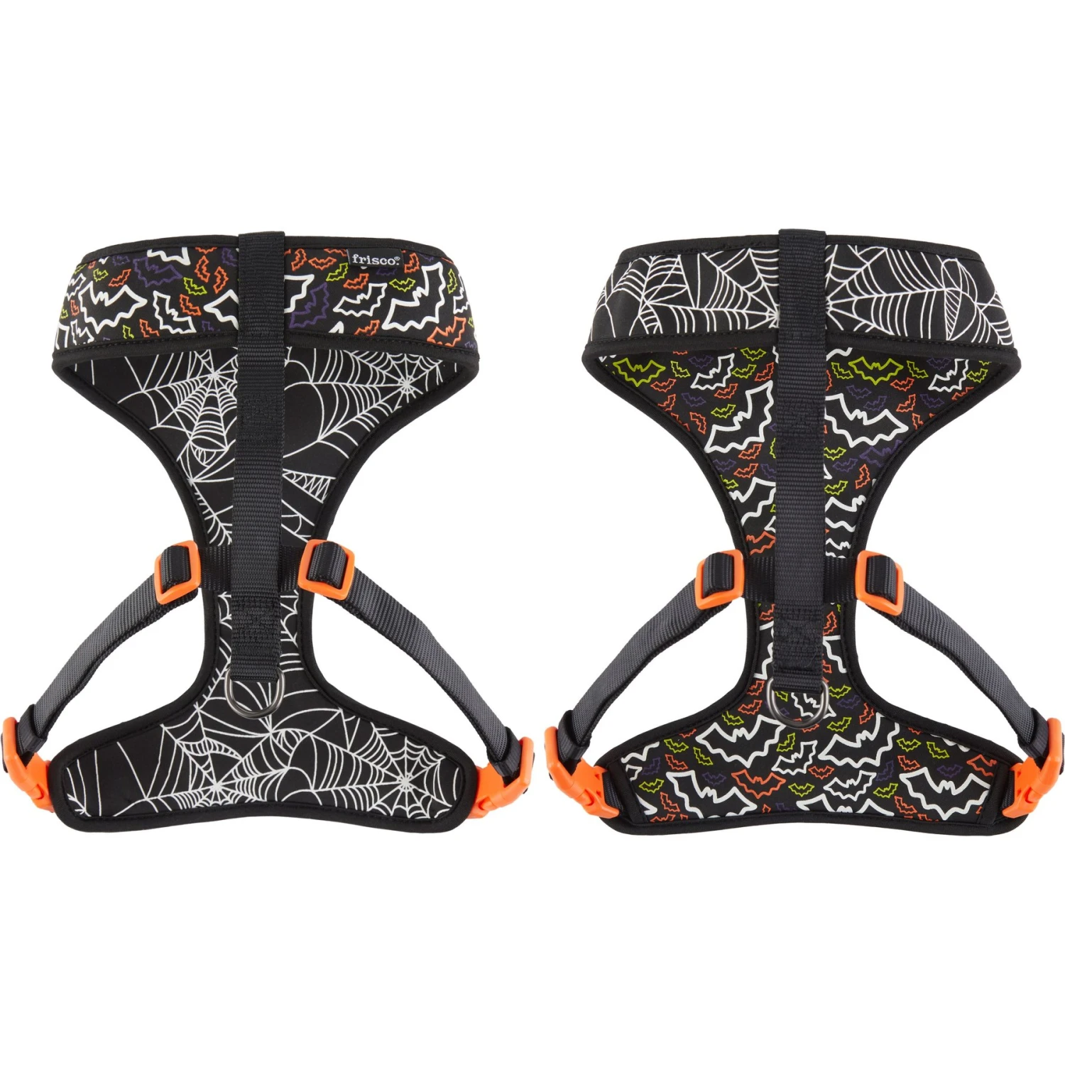 Frisco Halloween Over-The-Head Reflective Bat Wing Vest Harness - Image 3