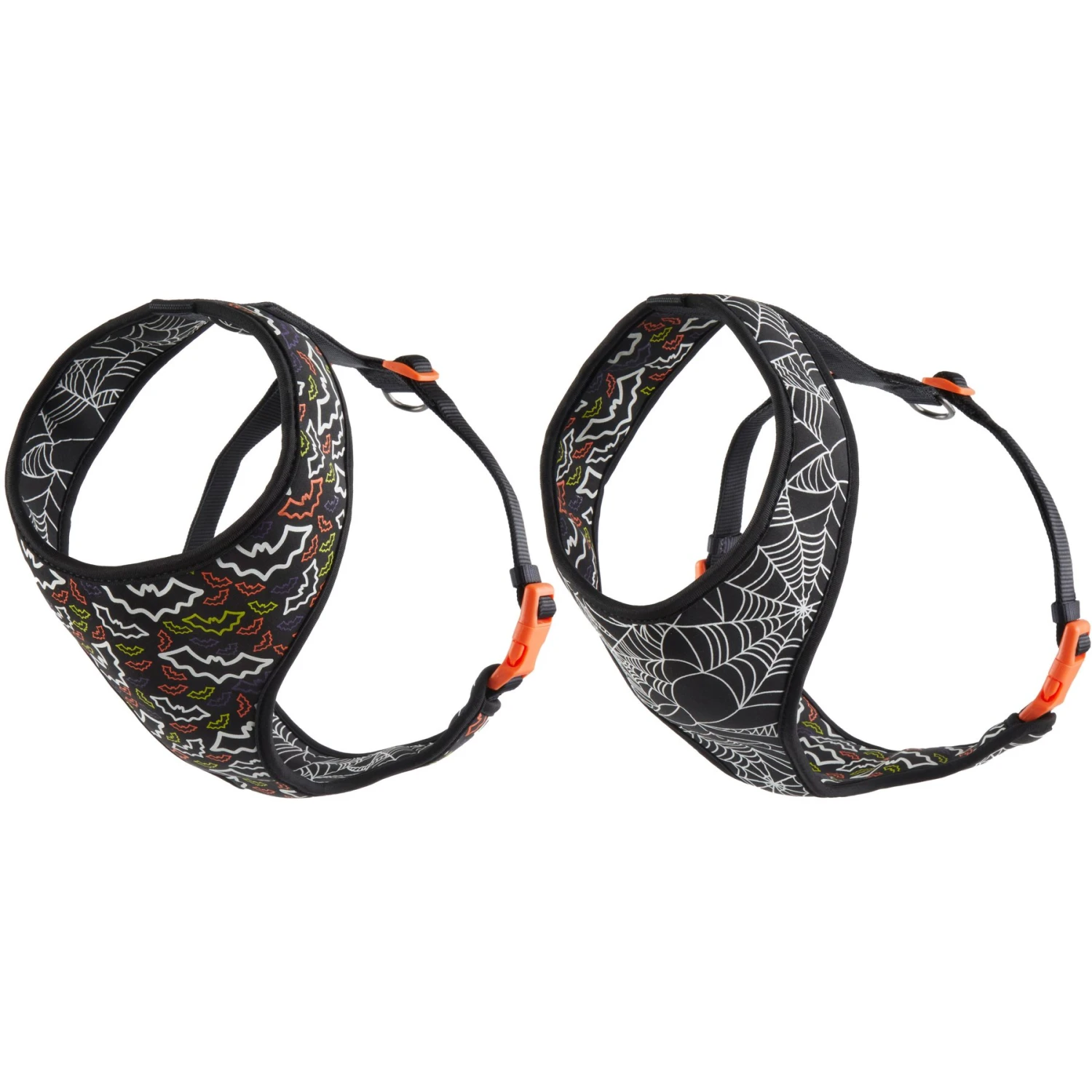 Frisco Halloween Over-The-Head Reflective Bat Wing Vest Harness - Image 4