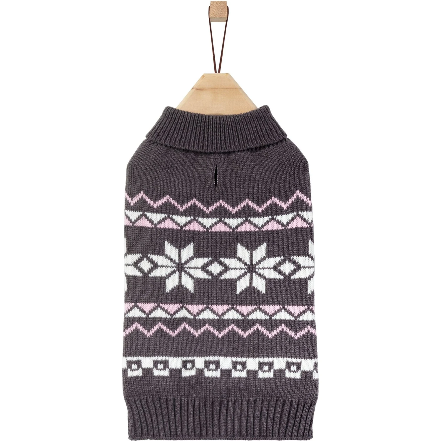Frisco Gray Chevron Print Dog & Cat Sweater - Image 4