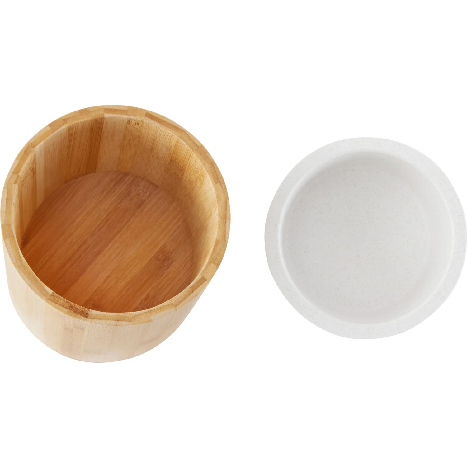 Frisco Elevated Slanted Bamboo Melamine Non-Skid Dog Bowl With Bamboo Stand - Image 4