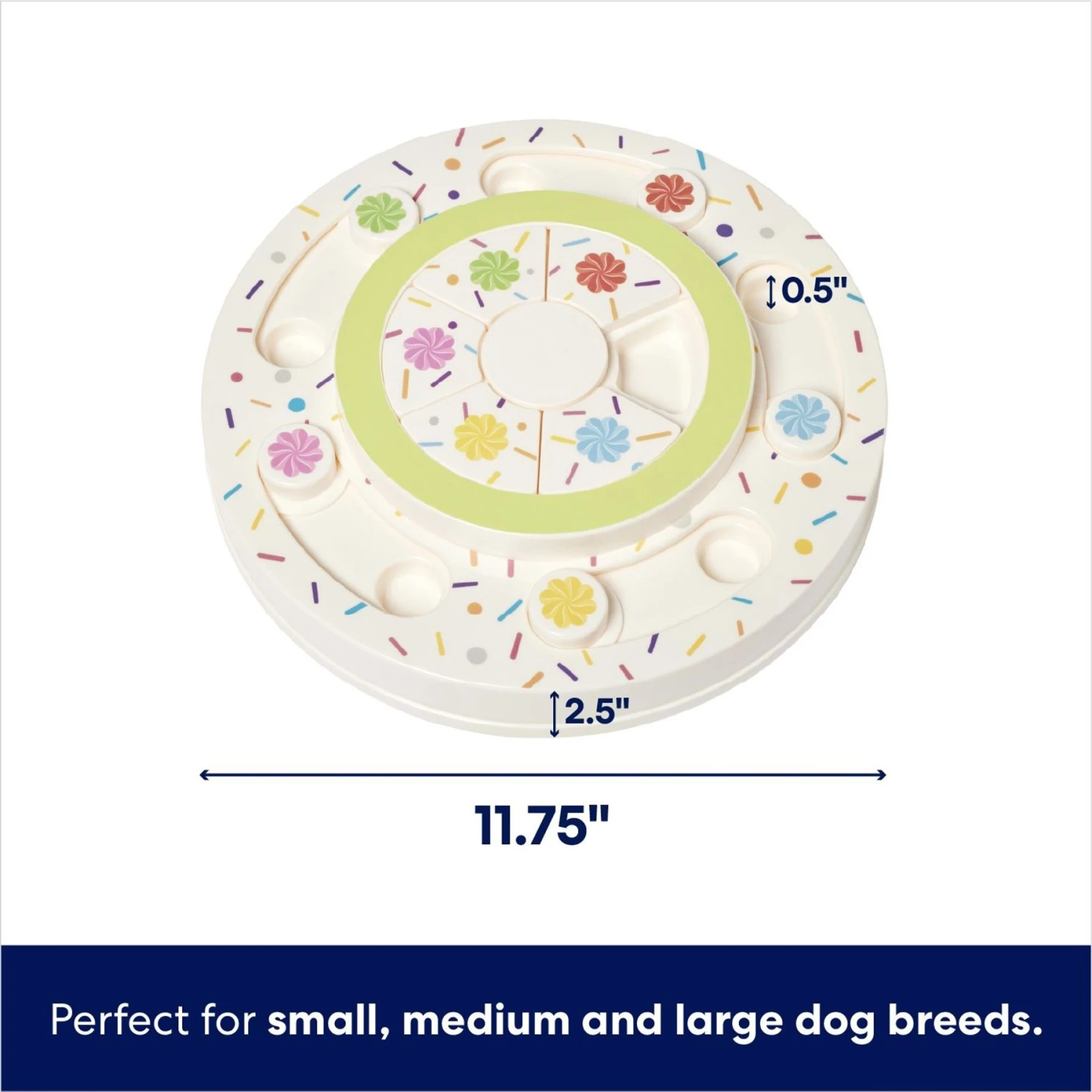 Frisco Tiered Cake Interactive Puzzle Dog Toy, Easy - Image 2