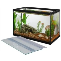 Frisco Aquarium, 5.5-gal & Frisco Aquarium Glass Canopy
