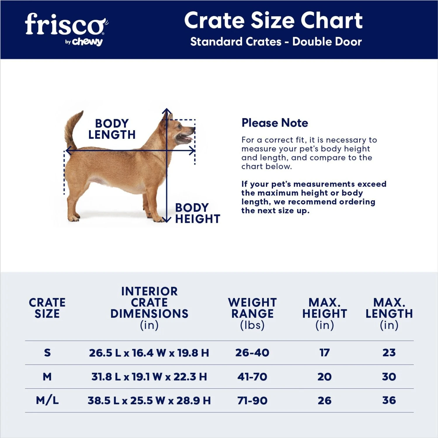 Frisco Double Door Wood & Metal Furniture Style Dog Crate - Image 3